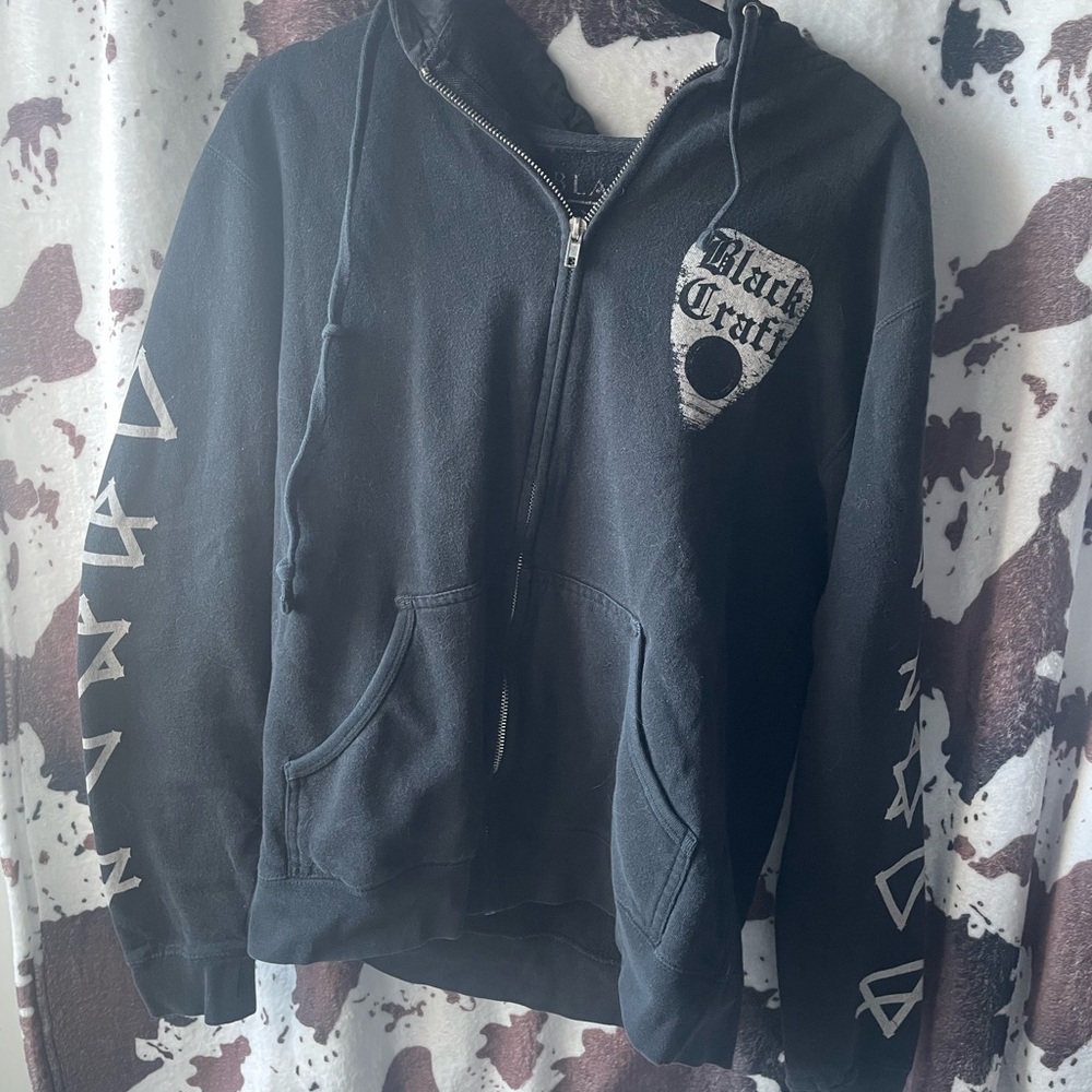Blackcraft zip up hoodie